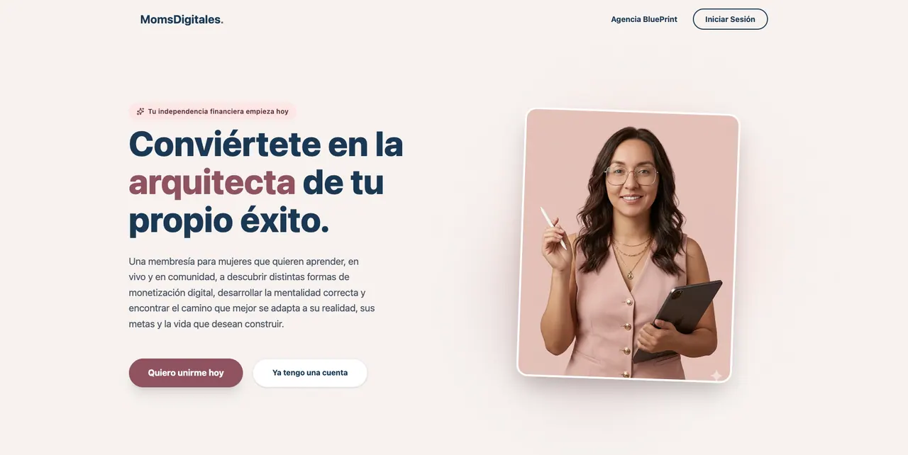 Arquitecta de tu Propio Éxito — Membresía digital desarrollado por AGIL